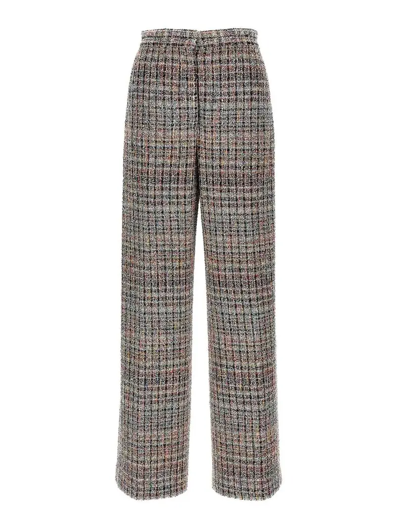 Pantaloni di micro paillettes Multicolore