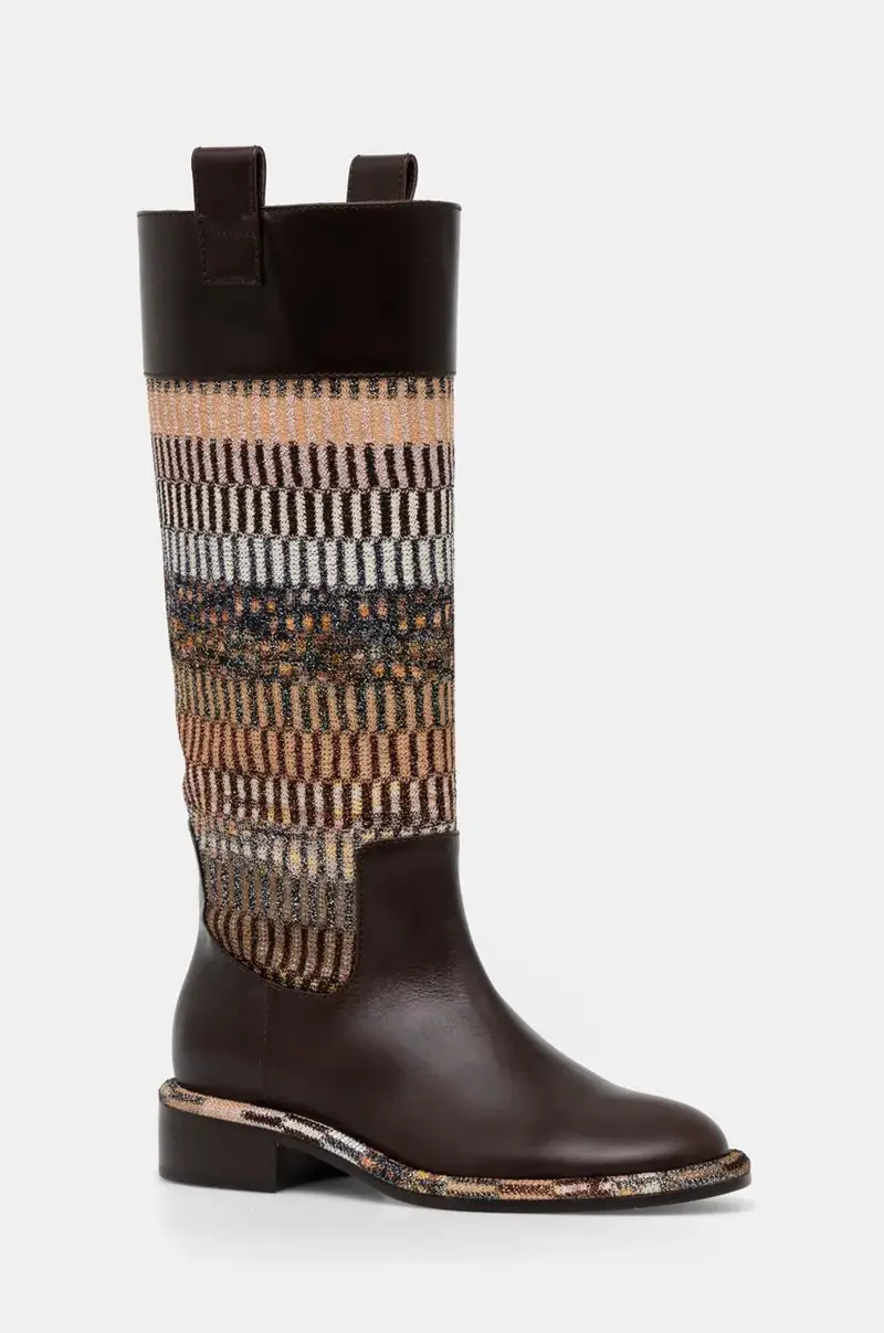 stivali Clo donna colore marrone MW67_044