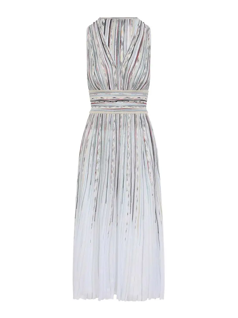 Vestito midi Multicolore