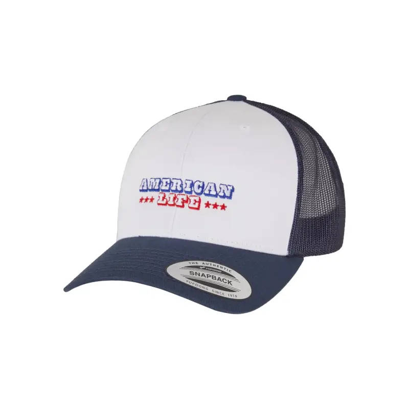 Cascopellino trucker retro donna Mister Tee American Life