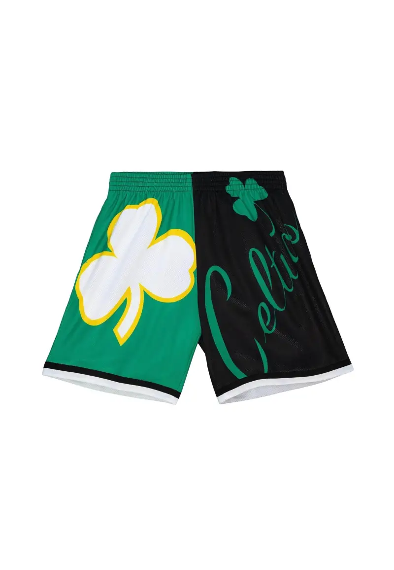 Big Face Fashion Shorts 5 0 Boston Celtics - S / Verde