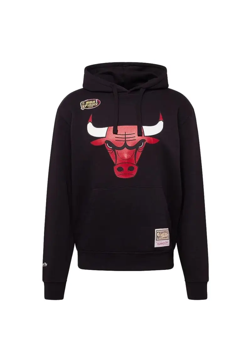 Felpa Team Logo Chicago Bulls - S / Nero