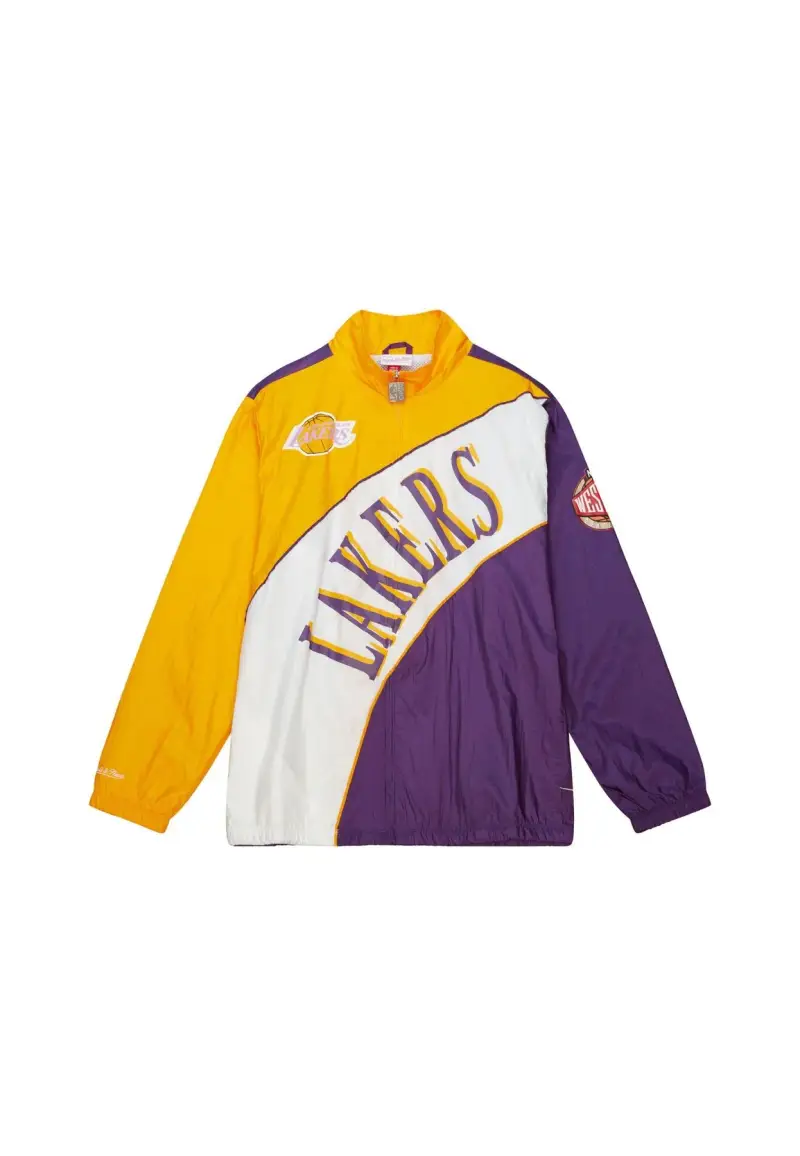 NBA ARCHED RETRO LINED WINDBREAKER LAKERS - S / Viola