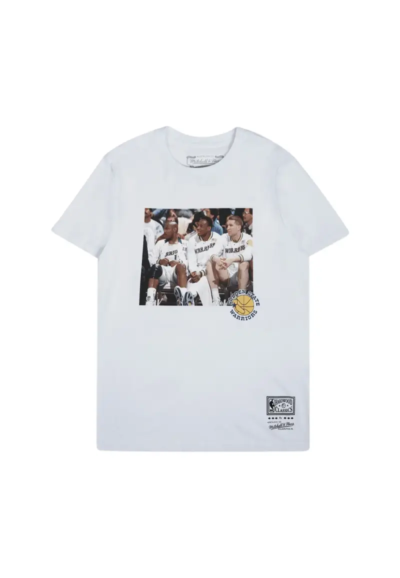 NBA Player Photo Tee Golden State Warriors - S / Bianco