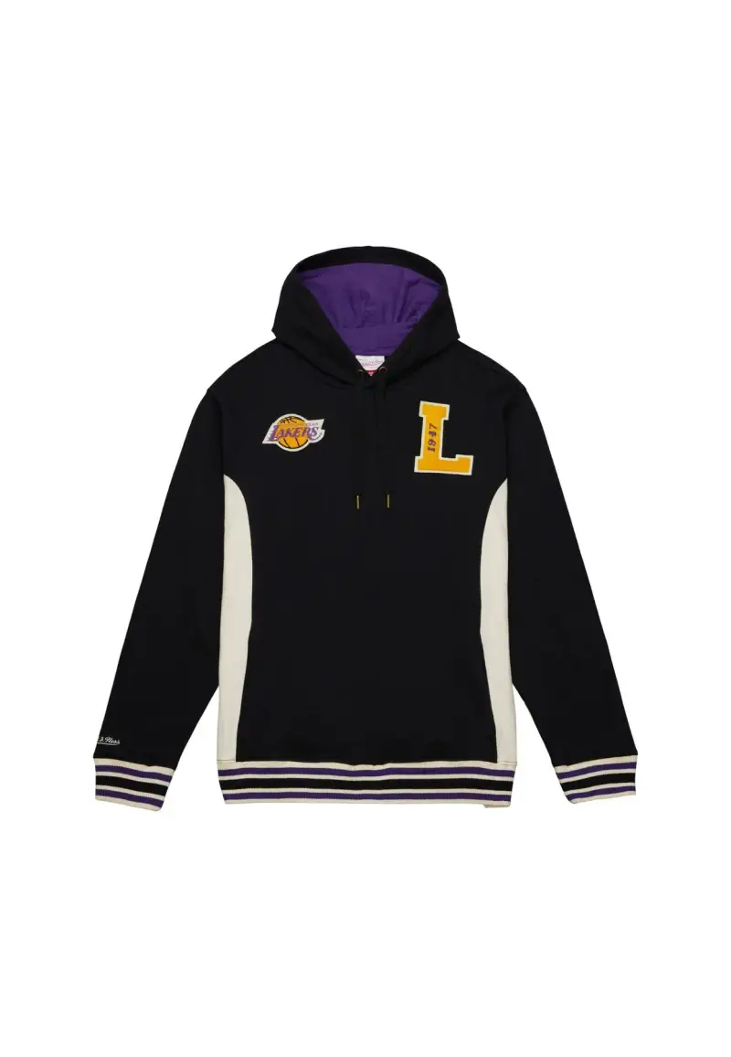NBA TEAM LEGACY FRENCH TERRY HOODY LAKERS - S / Nero