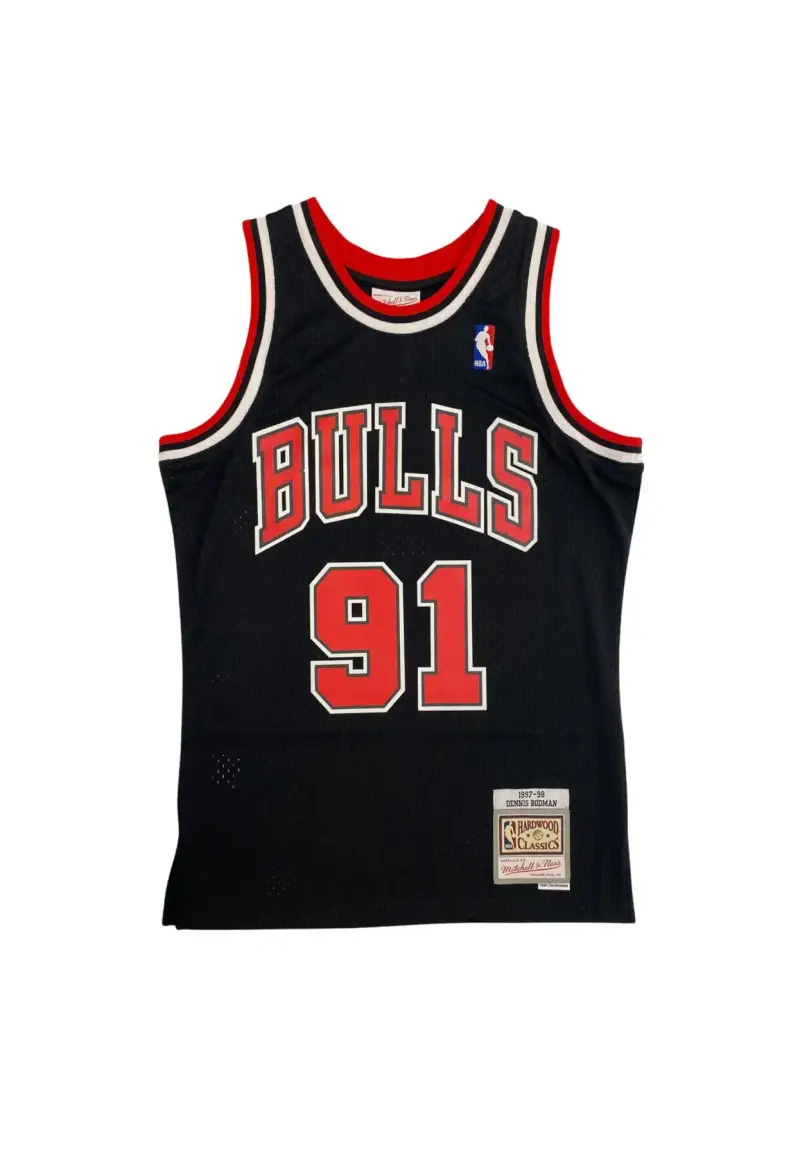 Swingman Jersey Chicago Bulls Rodman - S / Nero