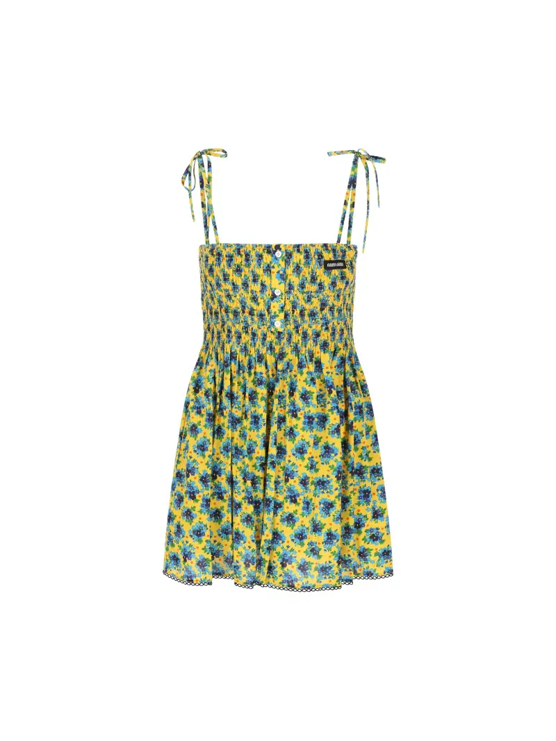 Abito In Seta GIALLO