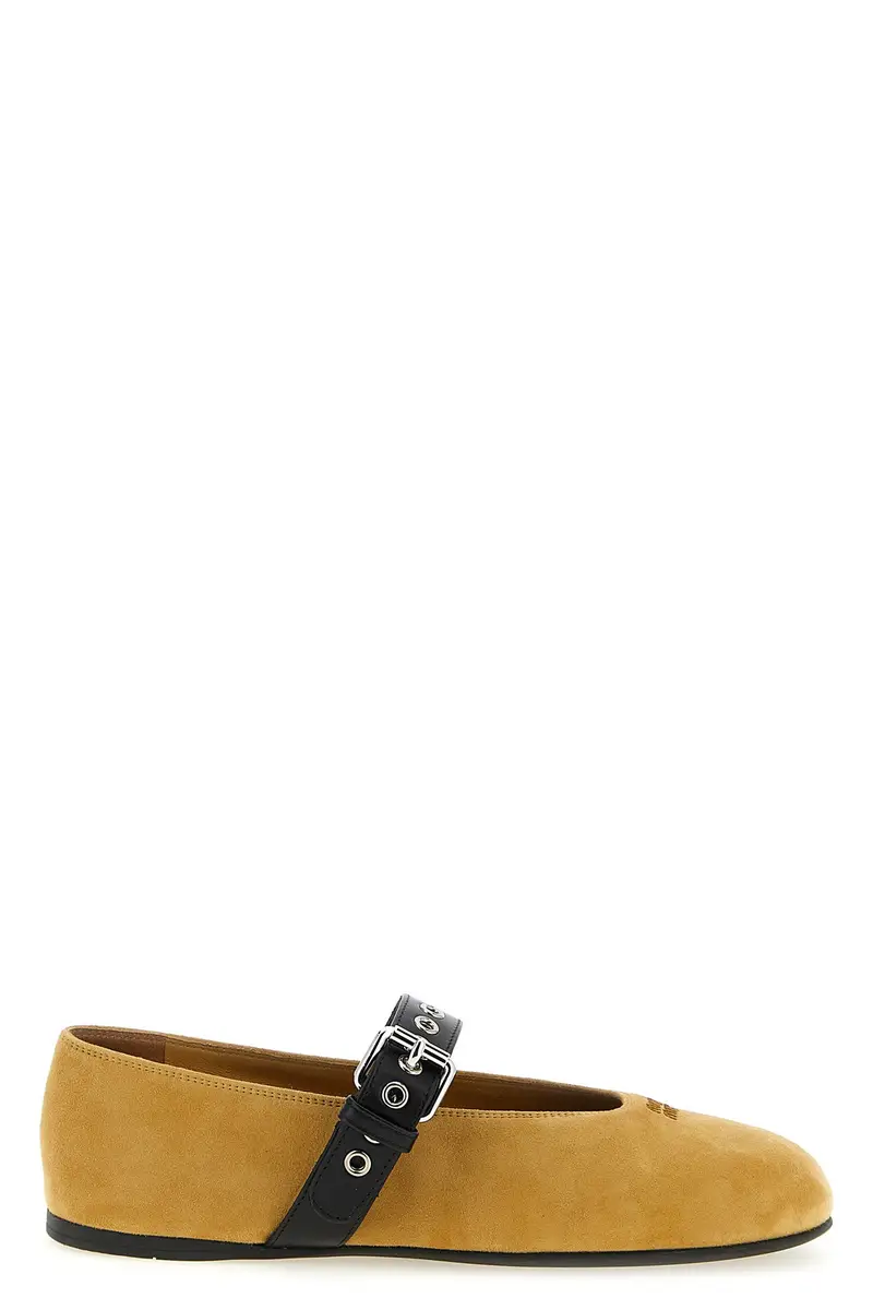 Ballerina Fibbia Beige