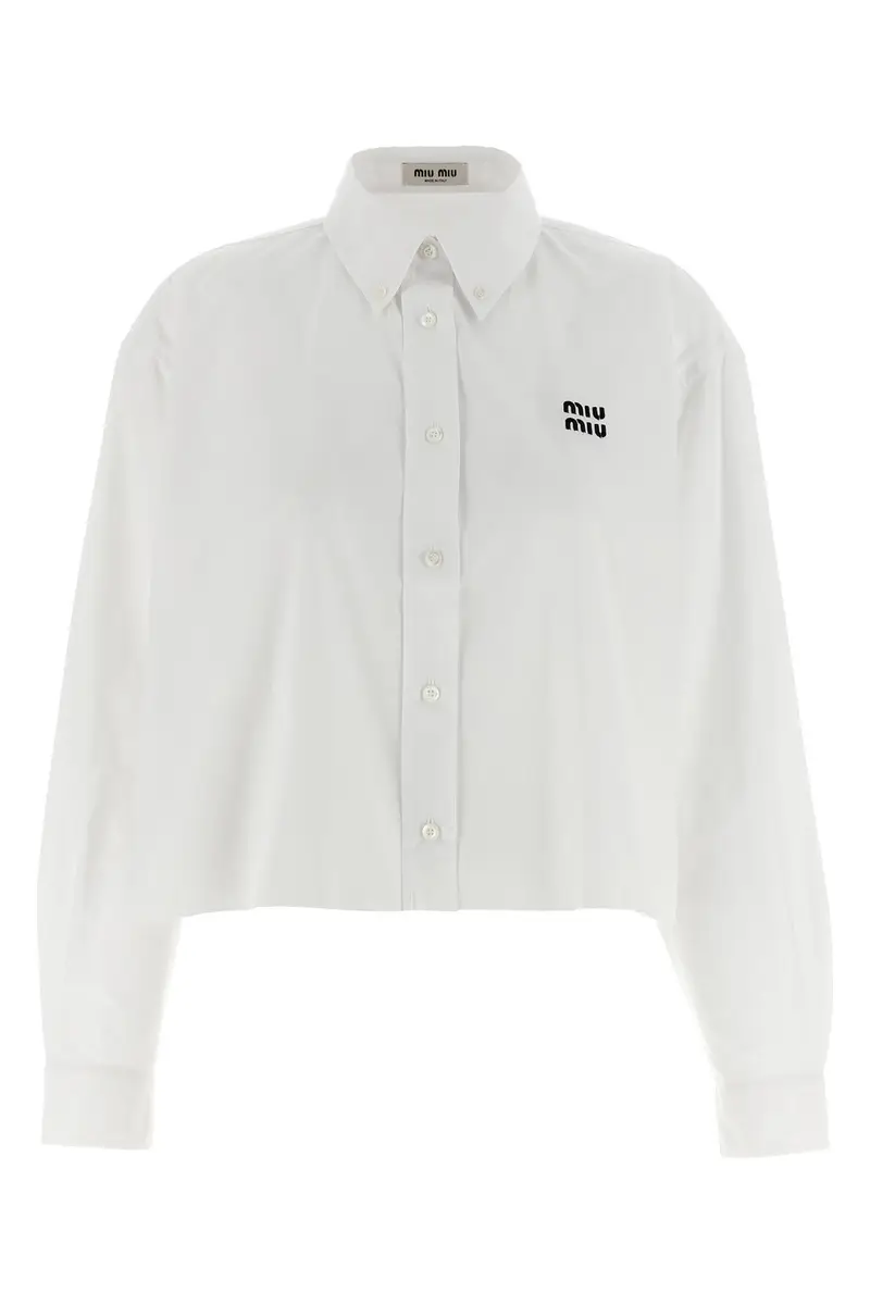 Camicia Popeline Bianco