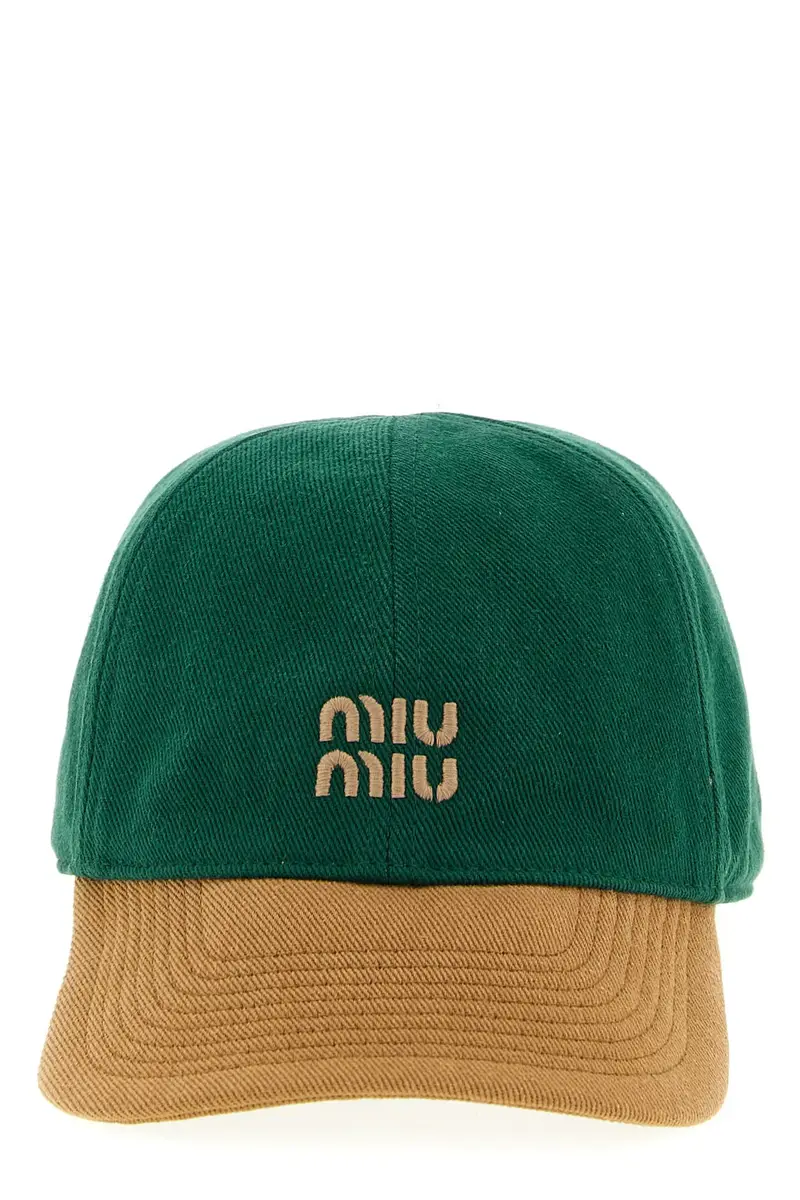 Cappellino Ricamo Logo Verde