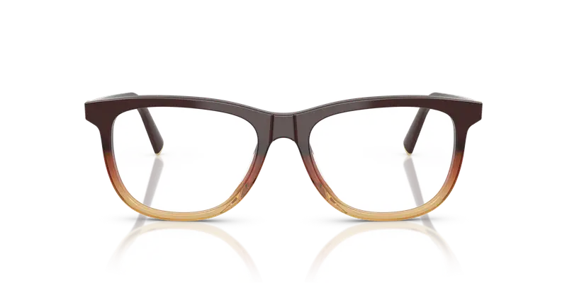 Miu Miu Donna MU 01WV 24C1O1 Montature da vista Acetato Marrone Trasparente Pantos Normale miniatura 2