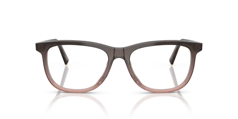 Miu Miu Donna MU 01WV 25C1O1 Montature da vista Acetato Rosso Trasparente Pantos Normale miniatura 2