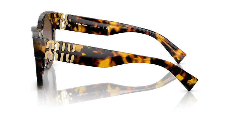 Miu Miu Occhiali da sole Donna Testa di moro 857731 miniatura 3