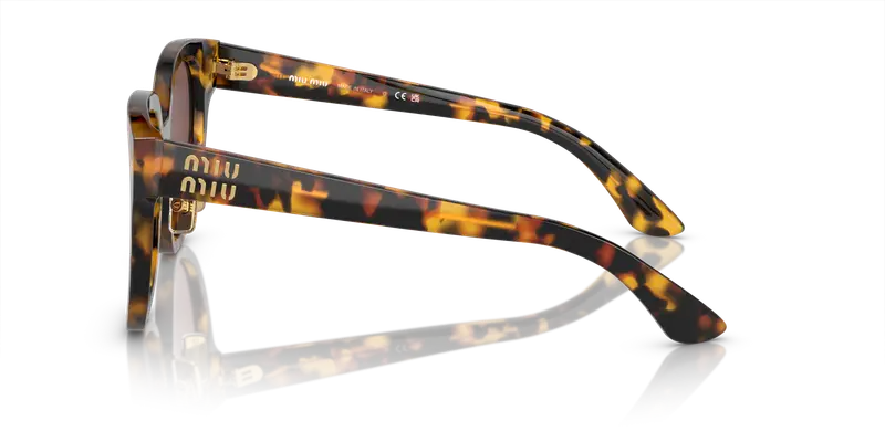 Miu Miu Occhiali da sole Donna Testa di moro 860804 miniatura 3