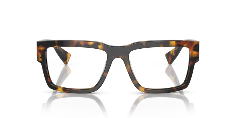 Miu Miu Donna MU 02XV VAU1O1 Montature da vista Acetato Tartaruga Trasparente Squadrata Normale miniatura 2