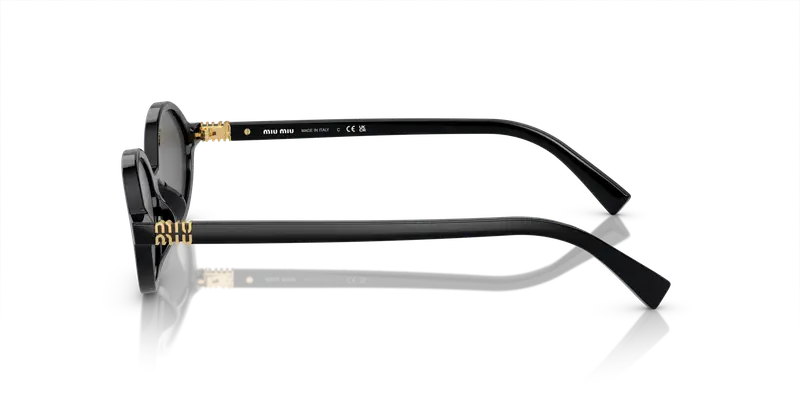 Miu Miu Occhiali da sole Donna Nero 860959 miniatura 3