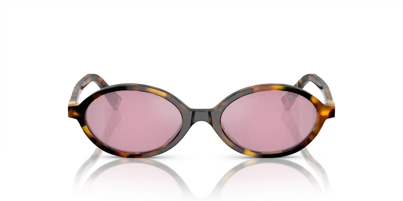 Miu Miu Occhiali da sole Donna Rosso 860961 miniatura 2