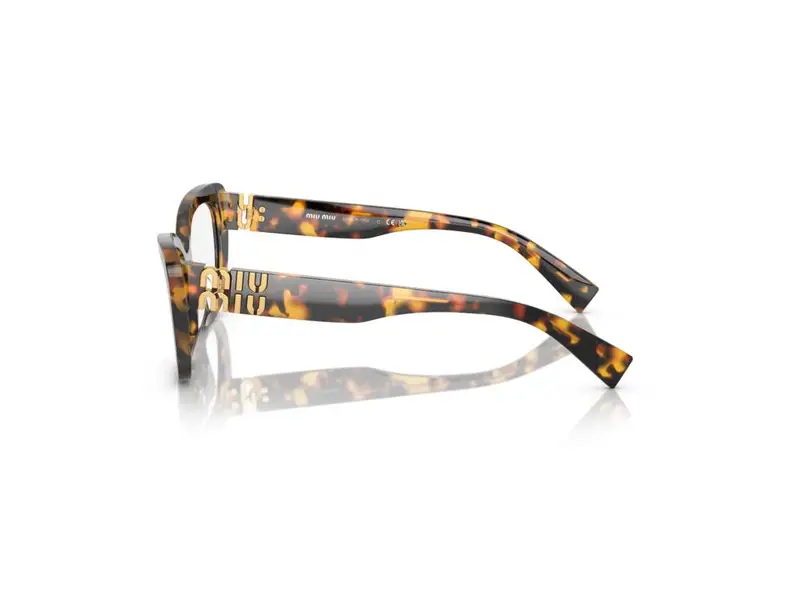 Miu Miu Donna MU 05VV VAU1O1 Montature da vista Acetato Tartaruga Trasparente Cat Eye Normale miniatura 2