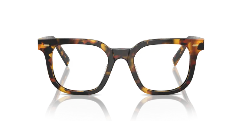 Miu Miu Donna MU 06XV VAU1O1 Montature da vista Acetato Tartaruga Trasparente Squadrata Normale miniatura 2
