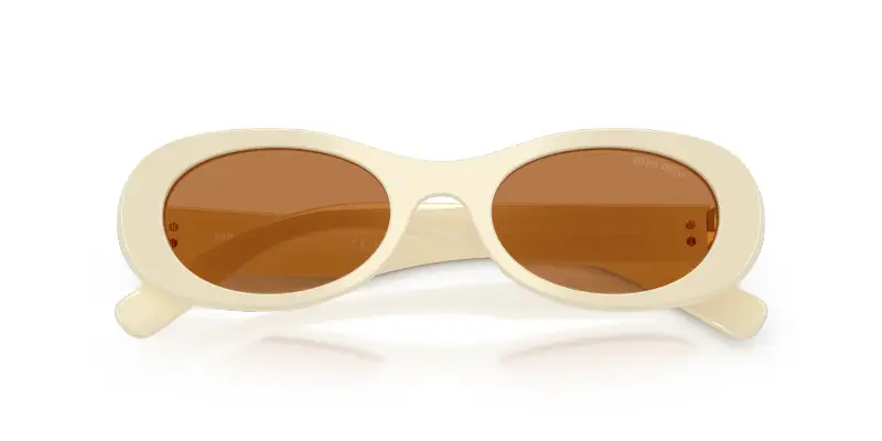 Miu Miu Occhiali da sole Donna Bianco 2912286 miniatura 2