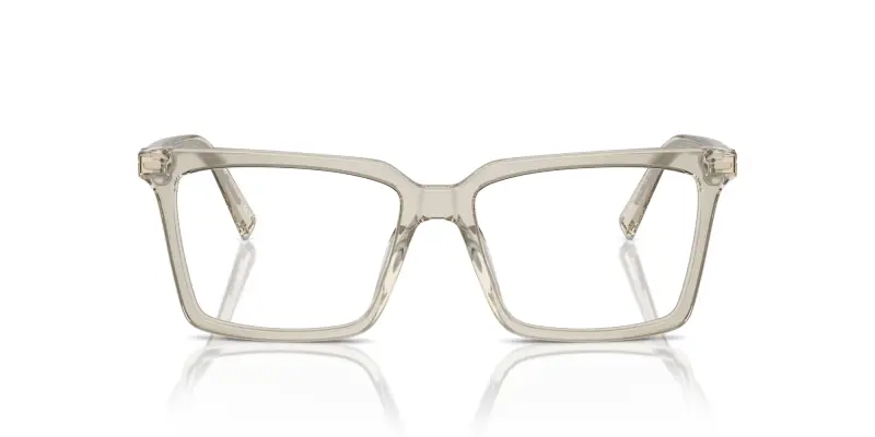 Donna MU 08XV 12U1O1 Montature da vista Acetato Grigio Trasparente Squadrata Normale miniatura 3