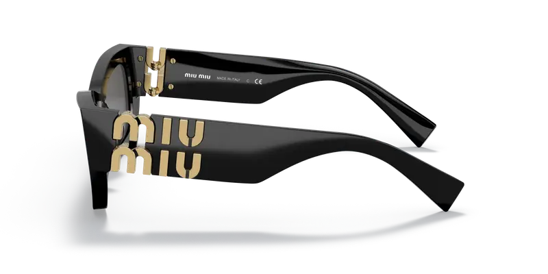 Miu Miu Occhiali da sole Donna Grigio 856449 miniatura 3