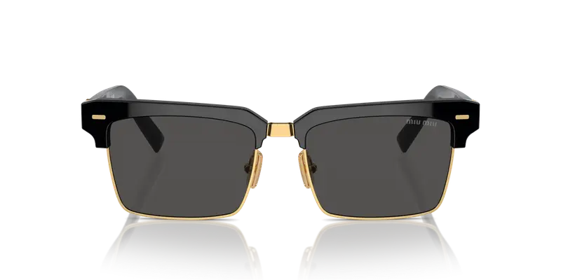 Miu Miu Occhiali da sole Donna Grigio 836739 miniatura 2