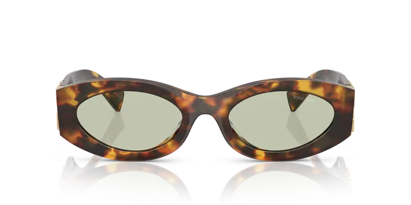 Miu Miu Occhiali da sole Donna Testa di moro 845940 miniatura 2