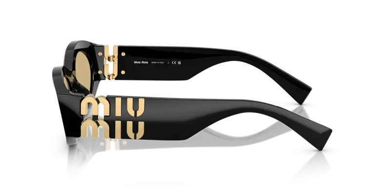 Miu Miu Occhiali da sole Donna Giallo 847753 miniatura 3