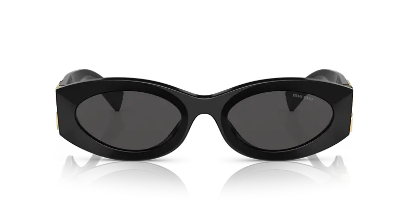 Miu Miu Occhiali da sole Donna Grigio 856470 miniatura 2