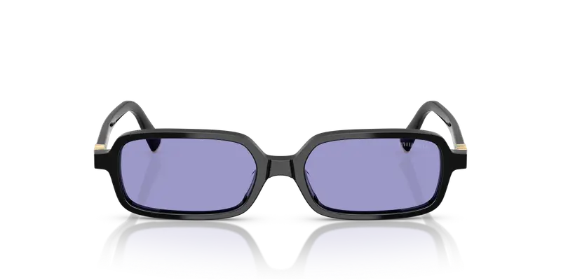 Miu Miu Occhiali da sole Donna Nero 847762 miniatura 2