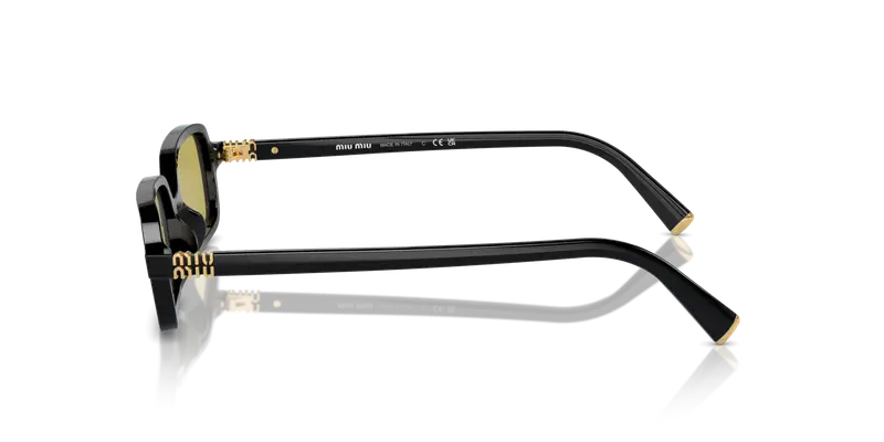 Miu Miu Occhiali da sole Donna Nero 836868 miniatura 3