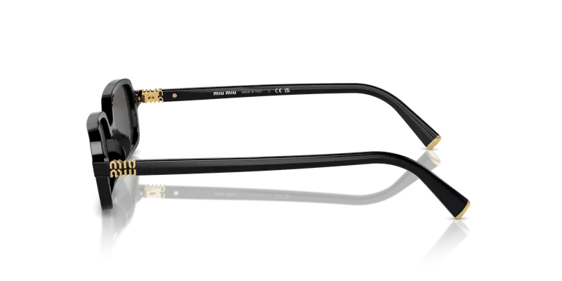 Miu Miu Occhiali da sole Donna Grigio 836764 miniatura 3