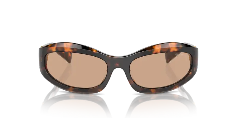 Miu Miu Occhiali da sole Donna Testa di moro 836919 miniatura 2