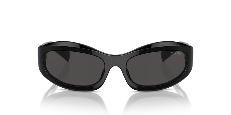 Miu Miu Occhiali da sole Donna Grigio 836918 miniatura 2