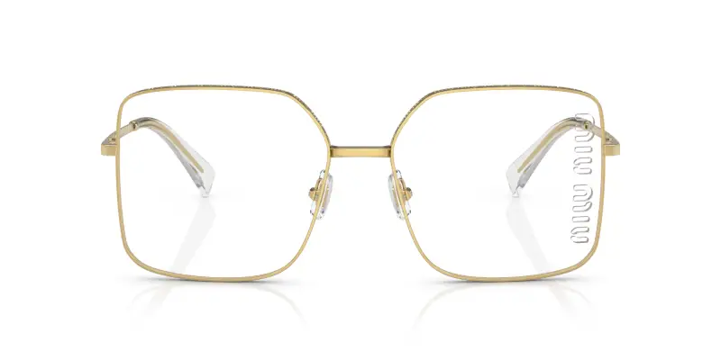 Miu Miu Occhiali da sole Donna Oro Rosa 3988678 miniatura 3