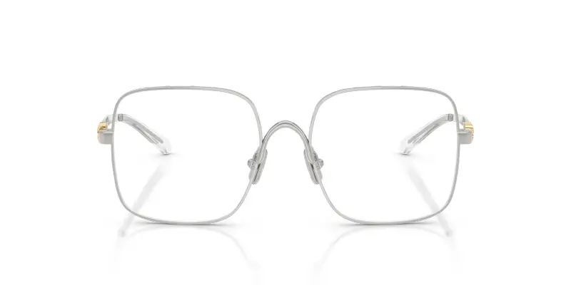 Donna MU 51YV 1BC1O1 Montature da vista Metallo Argento Trasparente Squadrata Normale miniatura 3