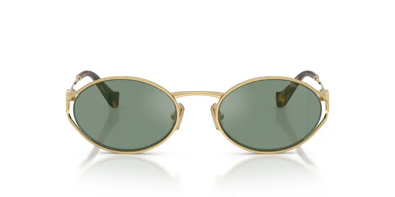 Miu Miu Occhiali da sole Donna Oro 2912828 miniatura 3