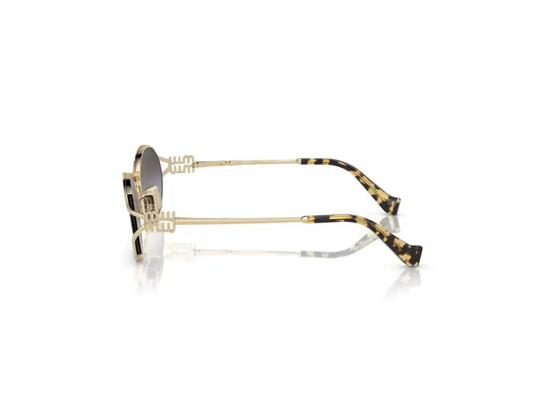 Miu Miu Occhiali da sole Donna Oro 858522 miniatura 2