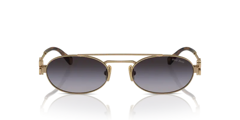 Miu Miu Occhiali da sole Donna Grigio 860966 miniatura 2