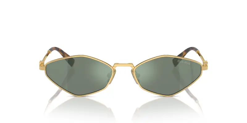 Miu Miu Occhiali da sole Donna Oro 2851984 miniatura 3