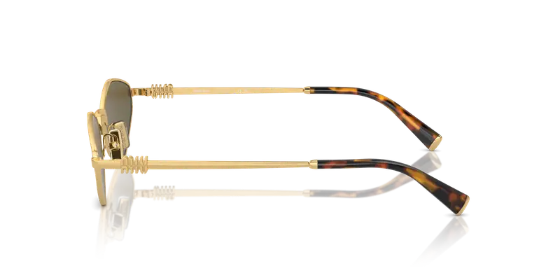 Miu Miu Occhiali da sole Donna Marrone 836793 miniatura 3