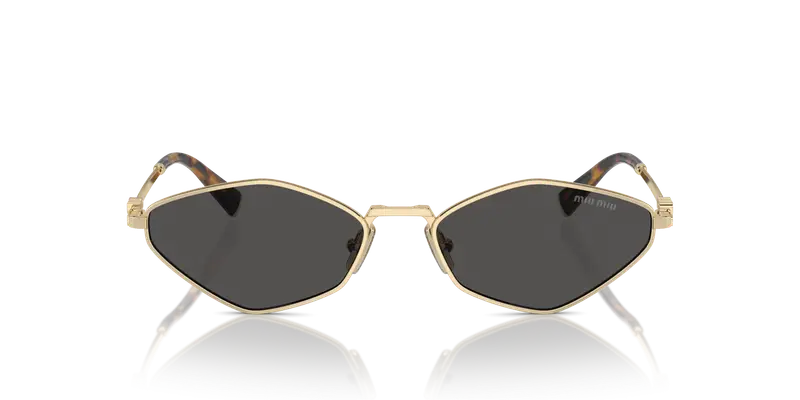 Miu Miu Occhiali da sole Donna Grigio 836792 miniatura 2