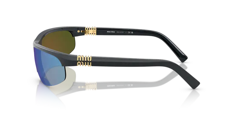 Miu Miu Occhiali da sole Donna Grigio 844955 miniatura 3