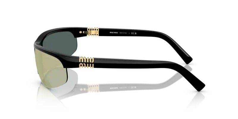 Miu Miu Occhiali da sole Donna Grigio 844956 miniatura 3