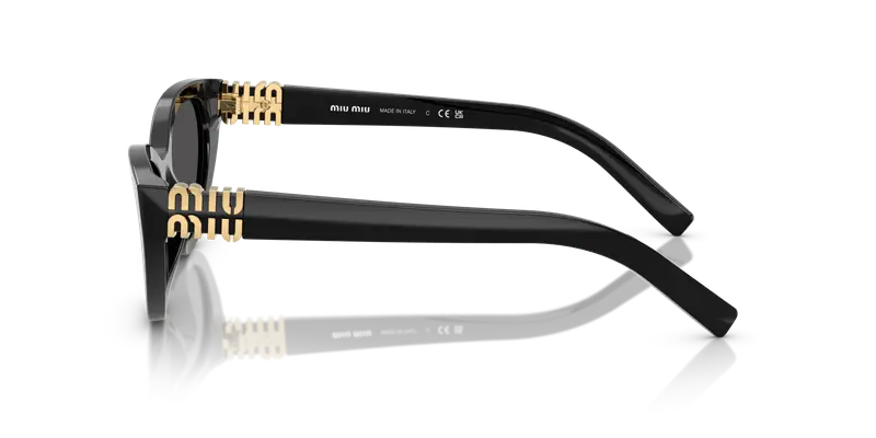 Miu Miu Occhiali da sole Donna Grigio 845825 miniatura 3