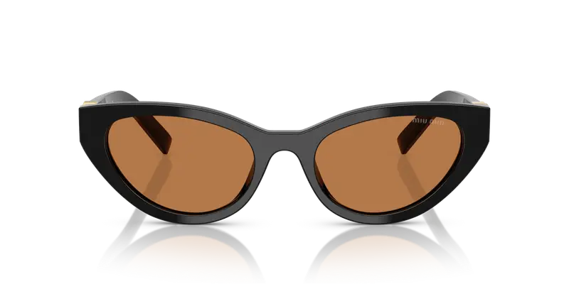 Miu Miu Occhiali da sole Donna Marrone 845826 miniatura 2