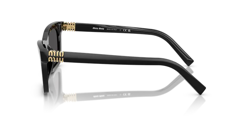 Miu Miu Occhiali da sole Donna Grigio 845835 miniatura 3