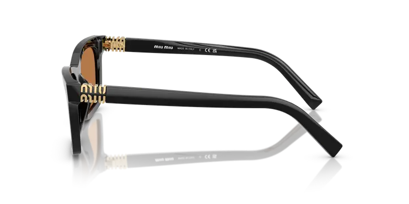 Miu Miu Occhiali da sole Donna Marrone 845836 miniatura 3