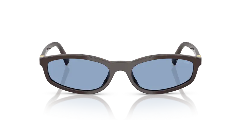 Miu Miu Occhiali da sole Donna Blu 845817 miniatura 2